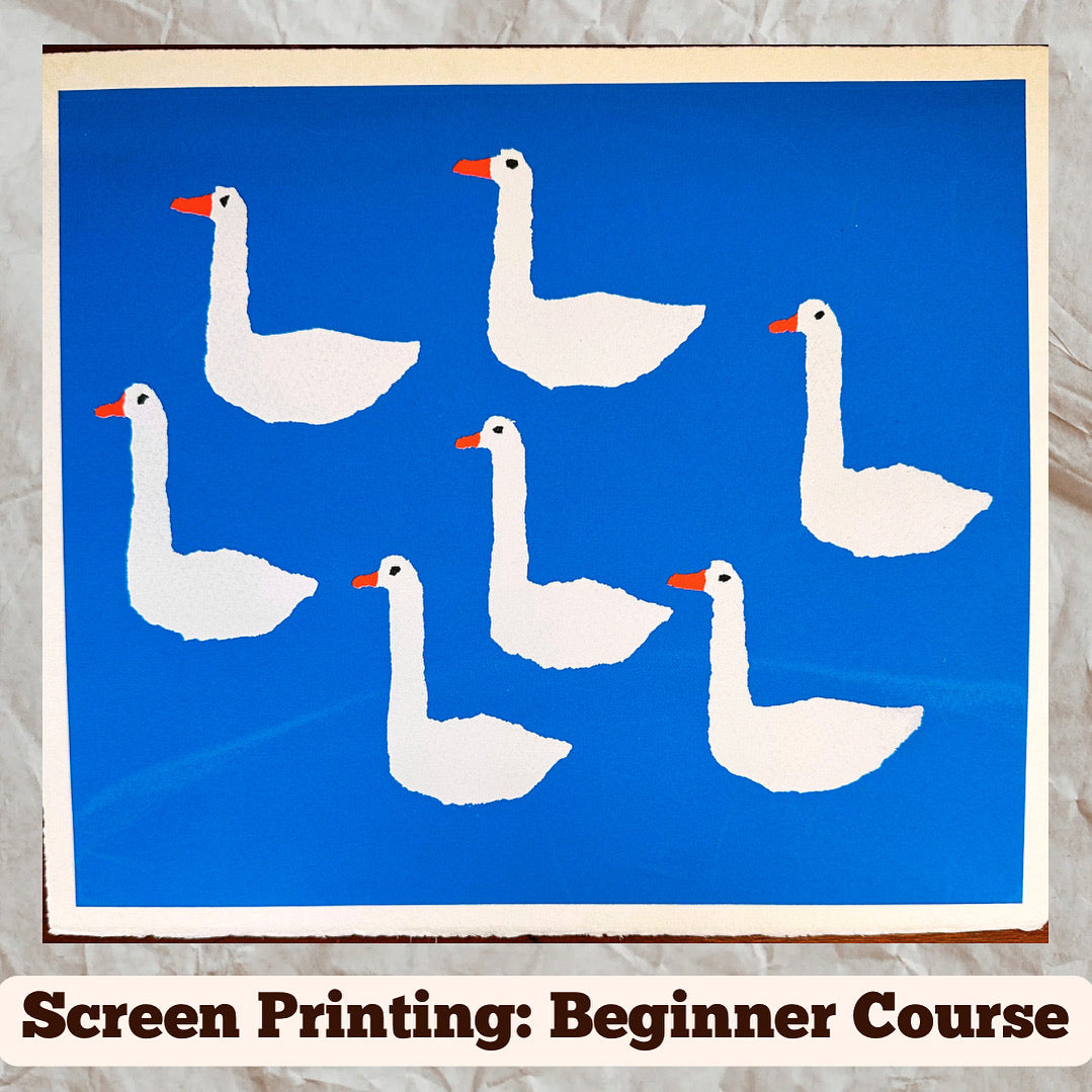 Screen Printing Beginner Course with David Jasper Wong (Bilingual Course)