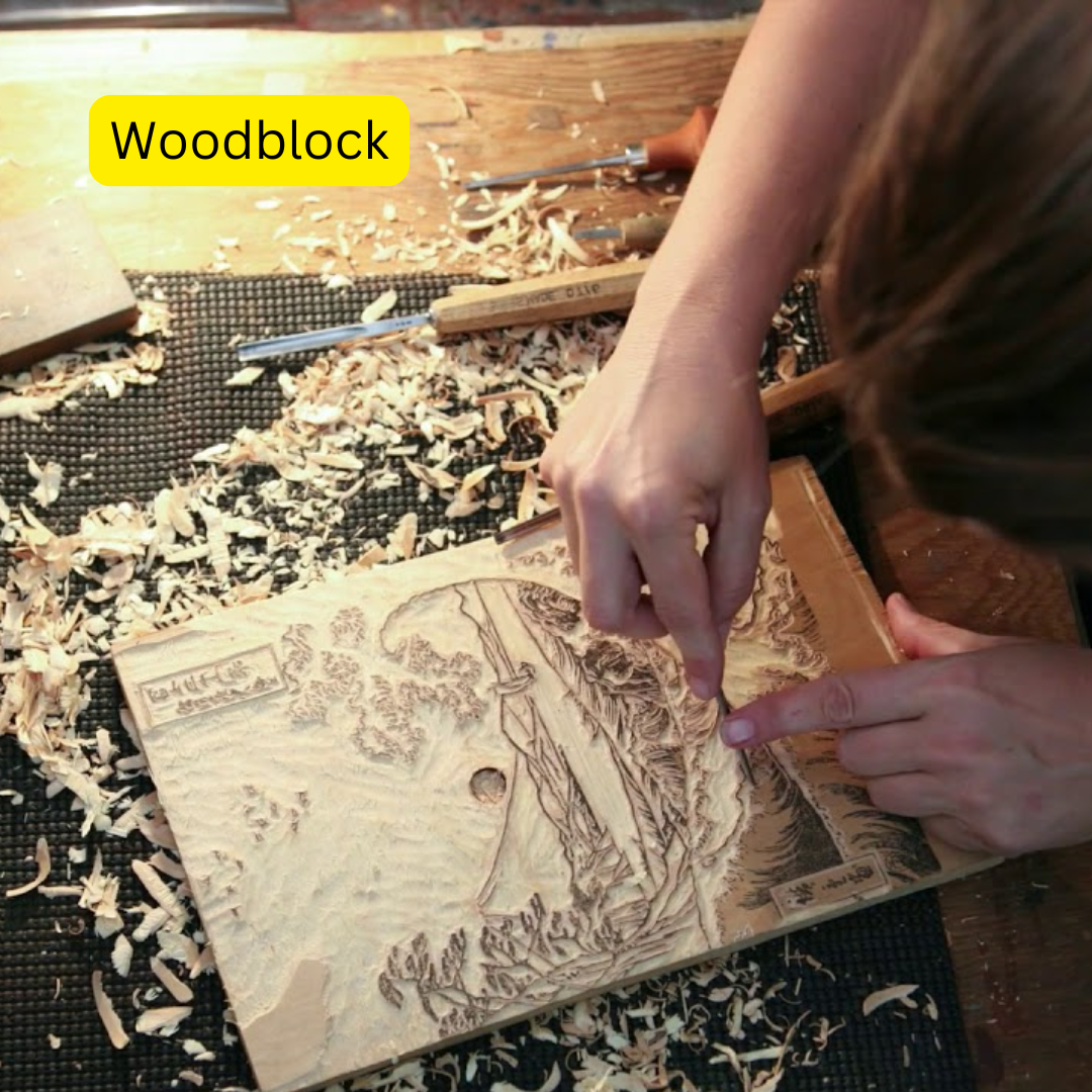 Printmaking course for teens / Art class / Afterschool Art Lesson