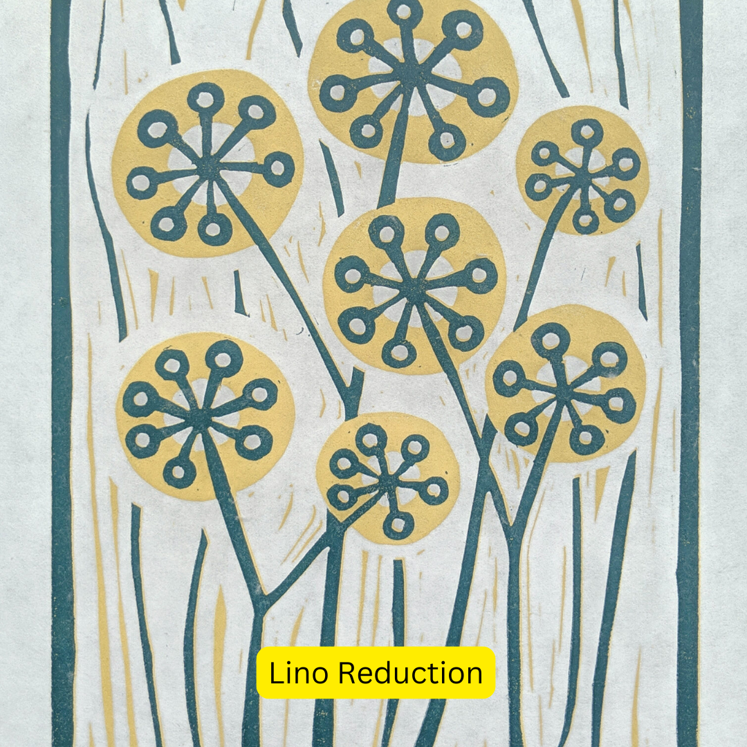 Printmaking course for teens / Art class / Afterschool Art Lesson
