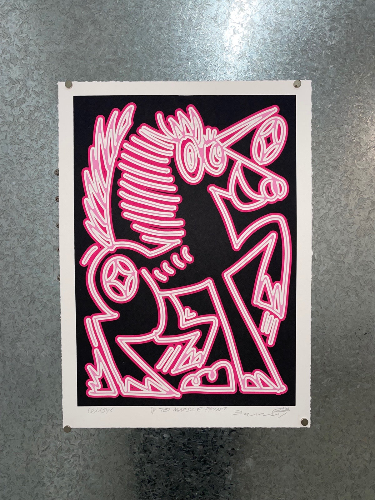 Neon Horse (Year of the Horse) 馬年年畫