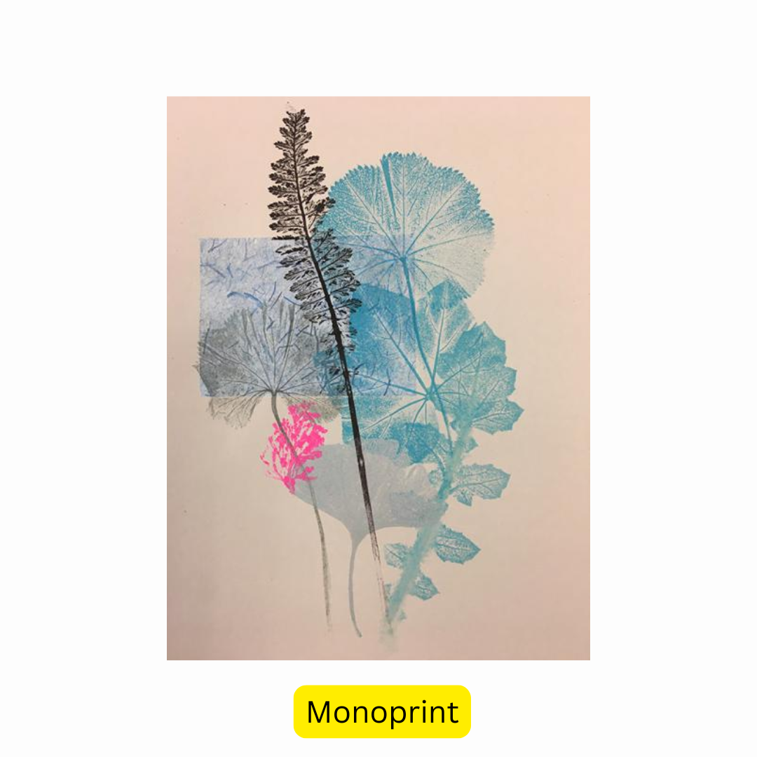 Printmaking course for teens / Art class / Afterschool Art Lesson