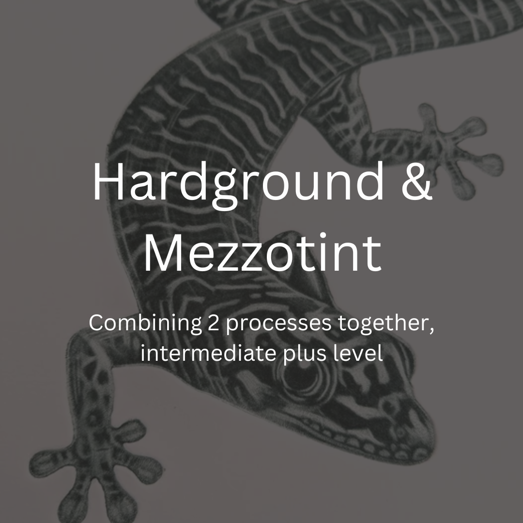 Hardground Etching & Mezzotint Workshop (intermediate plus level)