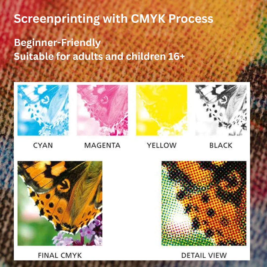 Screenprinting with CMYK Process Beginner-Friendly