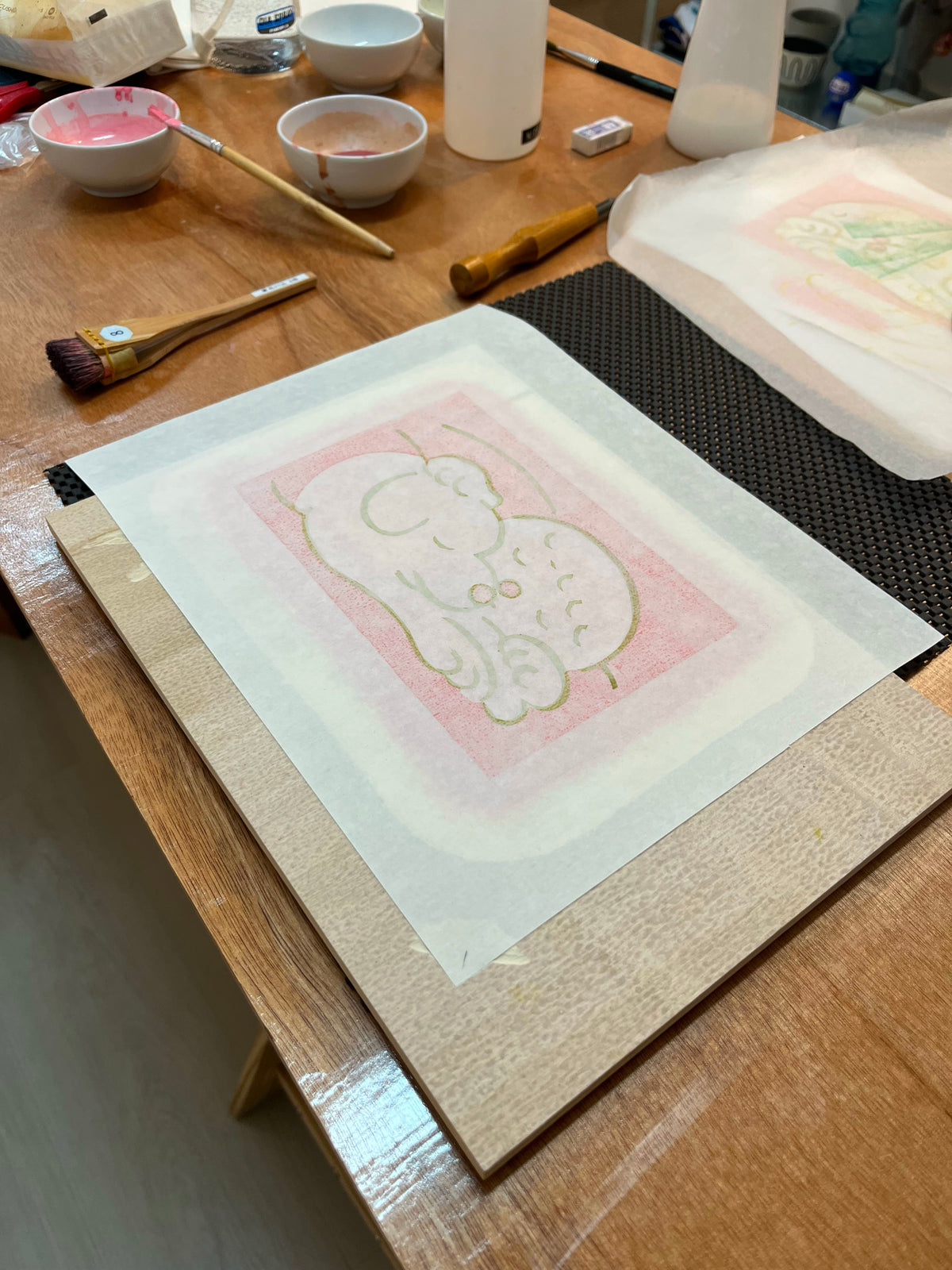 Mokuhanga 木版画 Japanese Wood block workshop