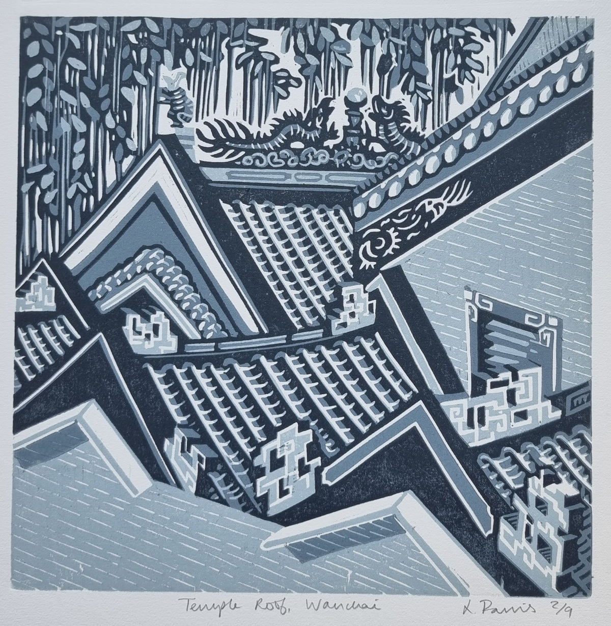 Beginners Reduction Linocut Taught by Lucy Parris March 11