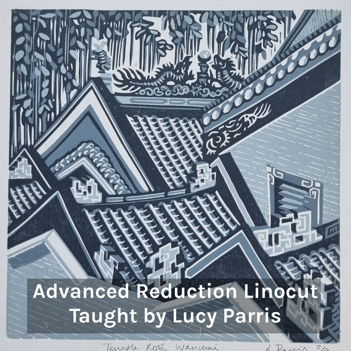 Advanced Reduction Linoprint Course: 2 Day Workshop by Lucy Parris