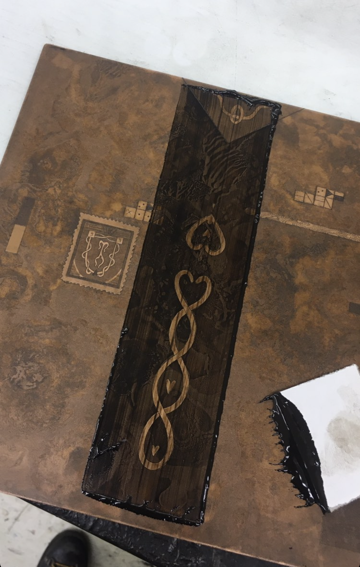 3 level repeating Copper Etching Masterclass Course with Erika Shiba