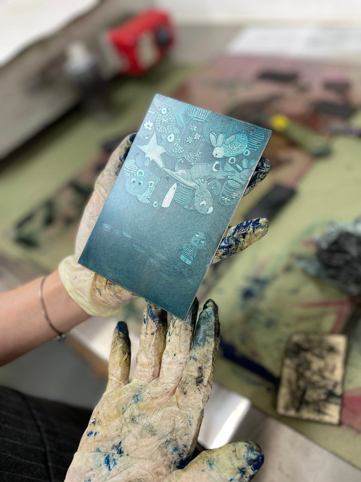 Etching Open Studio with Erika Shiba