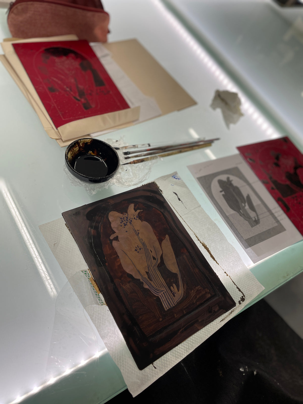 Etching Open Studio with Erika Shiba