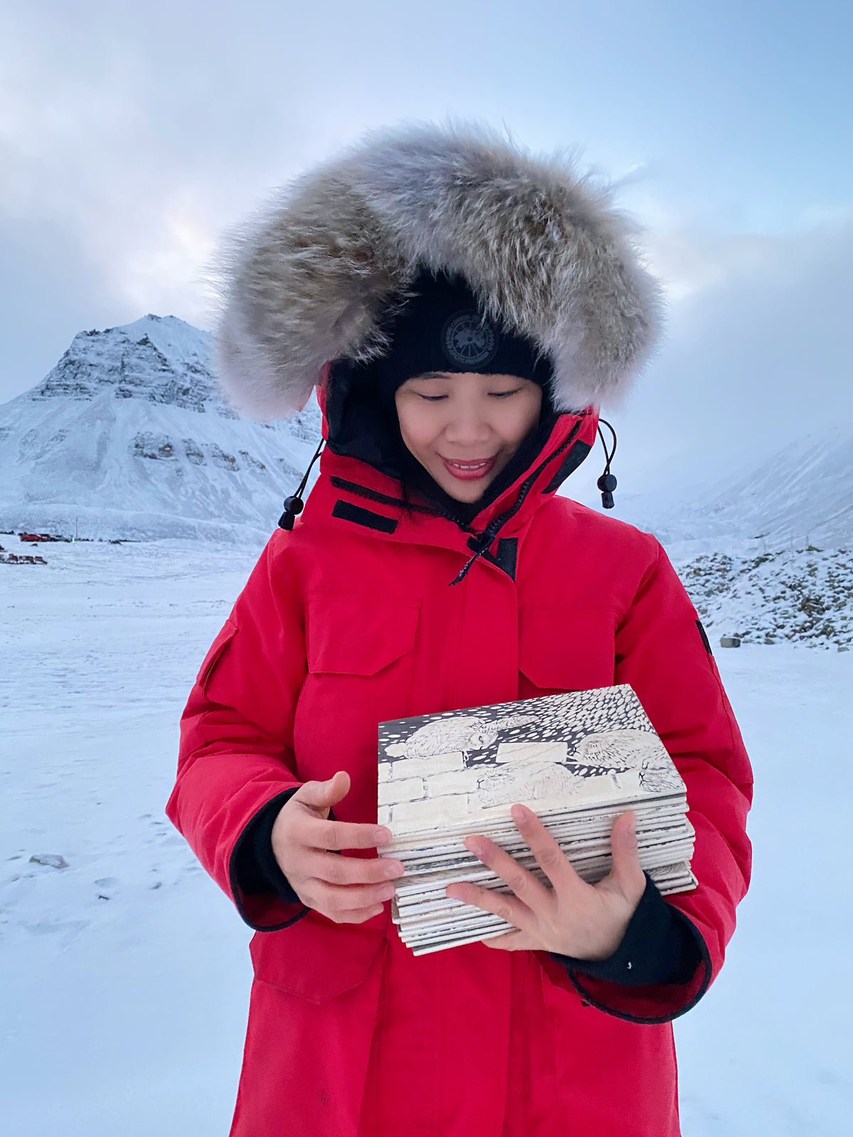 Arctic Woodcut Workshop taught by Michelle Fung