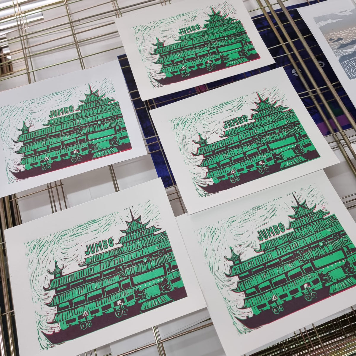 Beginners Reduction Linocut Taught by Lucy Parris
