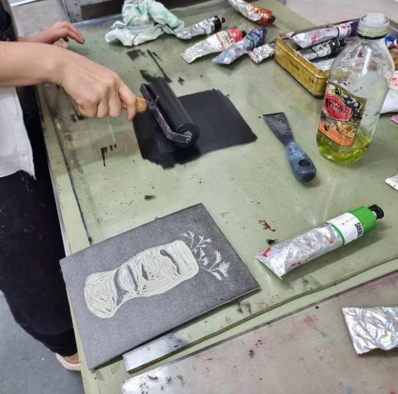 Lino Cut Open Studio with Lucy Parris