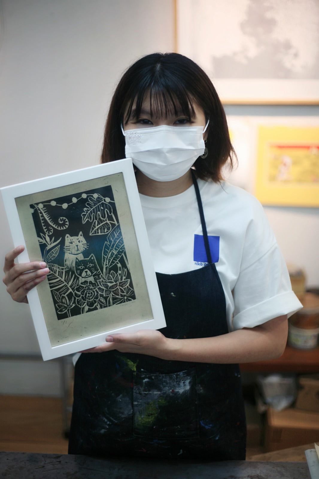 Beginner Woodcut Carving and Printing with Michelle Fung