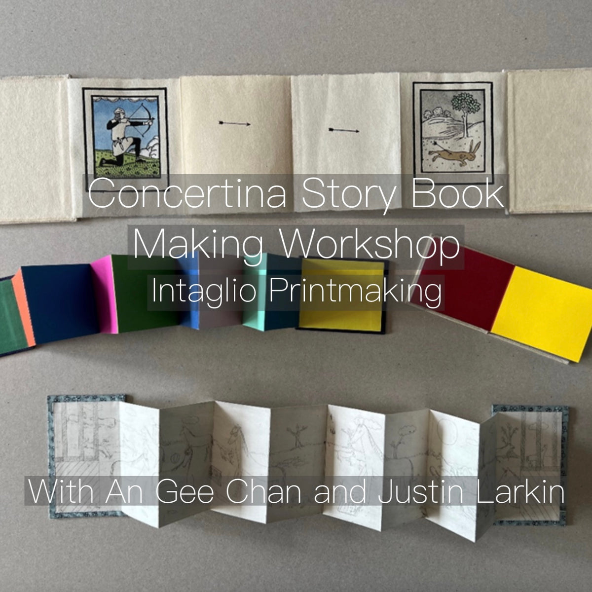 Concertina Story Book Making Workshop (Intaglio Printmaking)