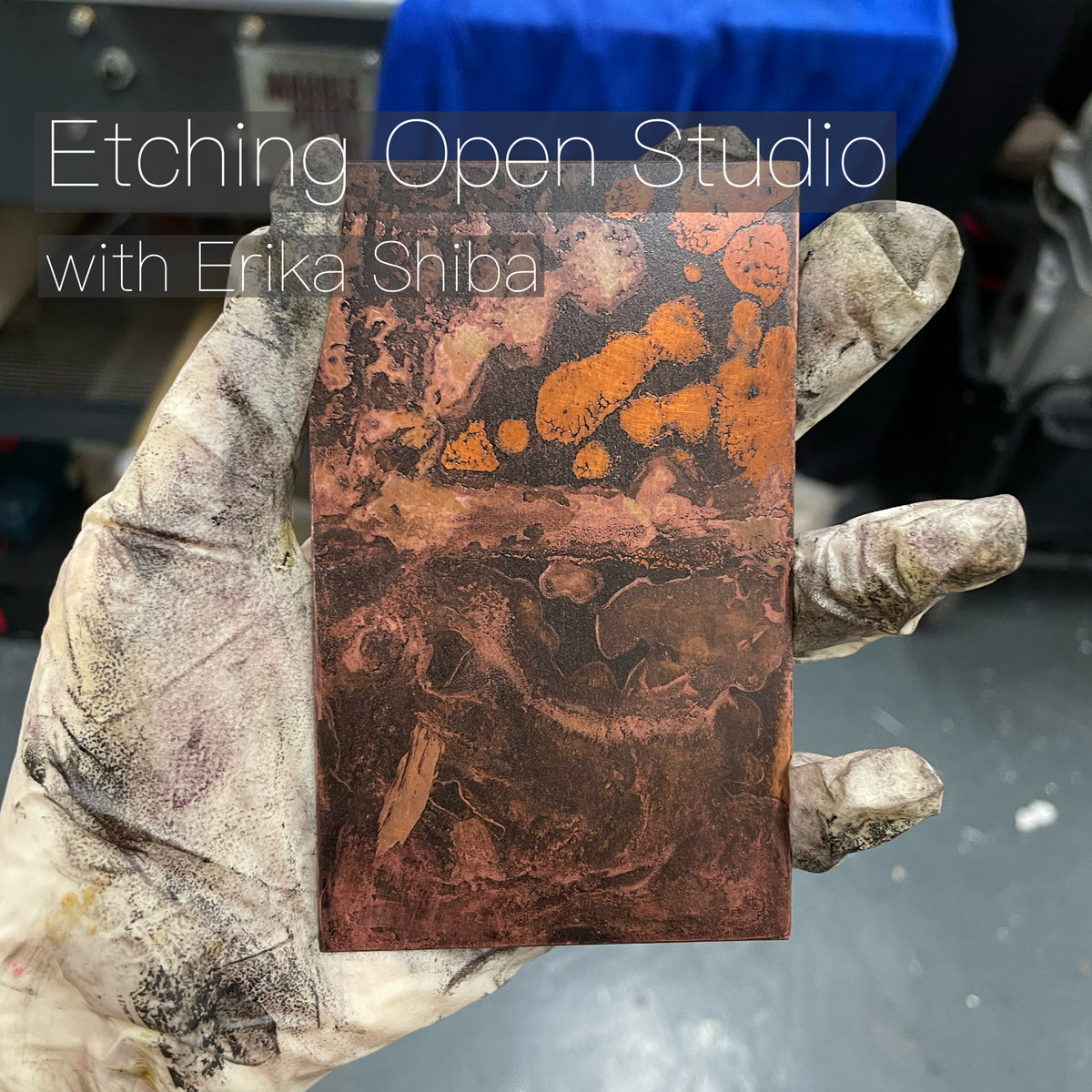 Etching Open Studio with Erika Shiba